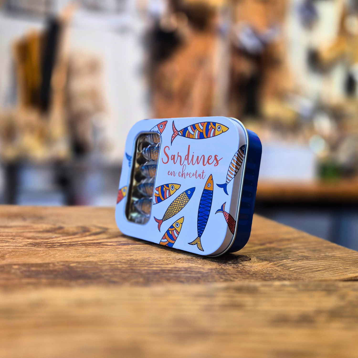 Schokolade "Glücks"-Sardinen